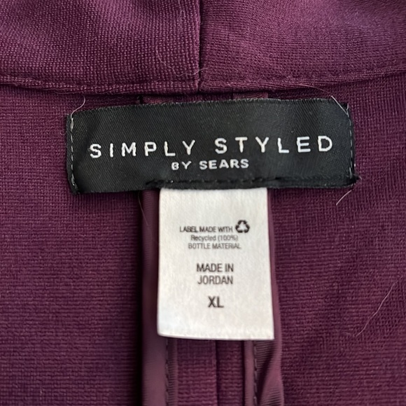 Simply Styled blazer, size XL GUC! - Picture 2 of 4